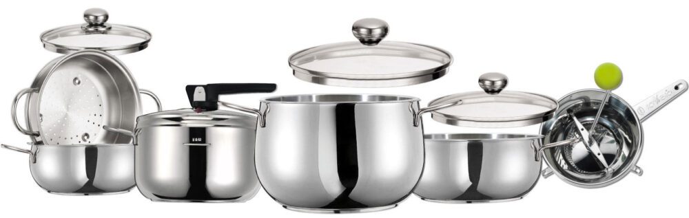 cooking on stainless steel