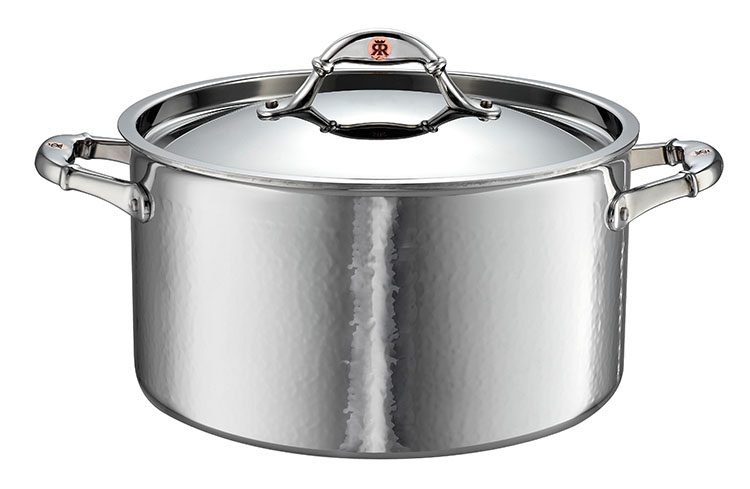 copper cooking on pots