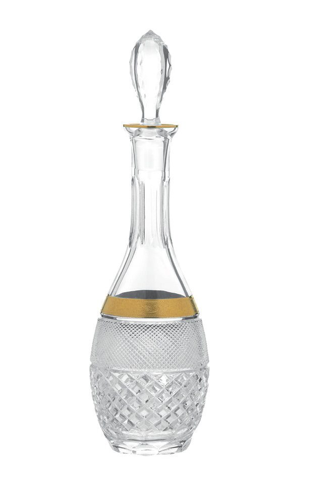 crystal decanter for alcohol