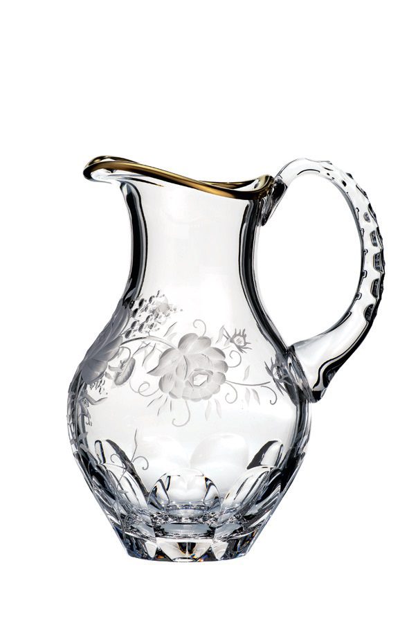 crystal on the table