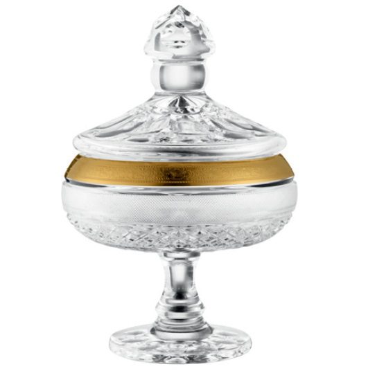 crystal fruit goblet