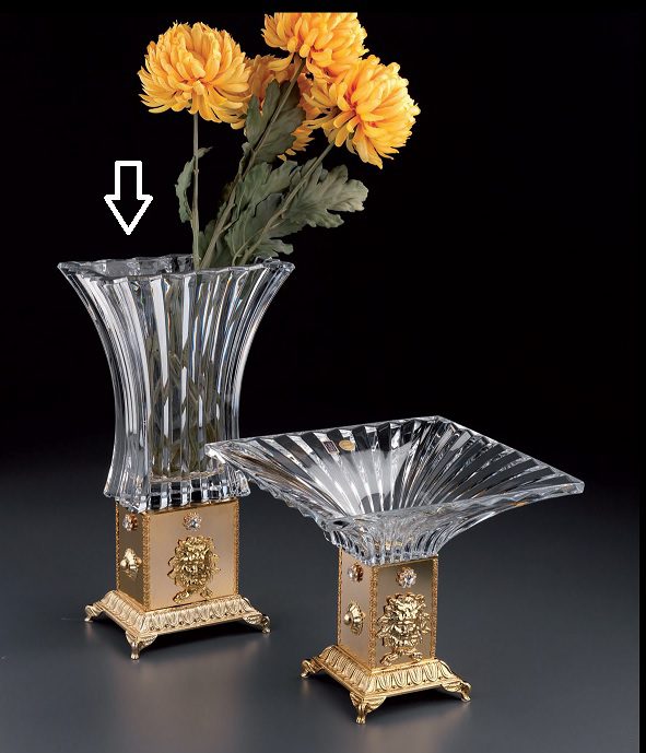 crystal vase for the living room