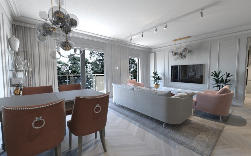 elegant apartment in Wrocław