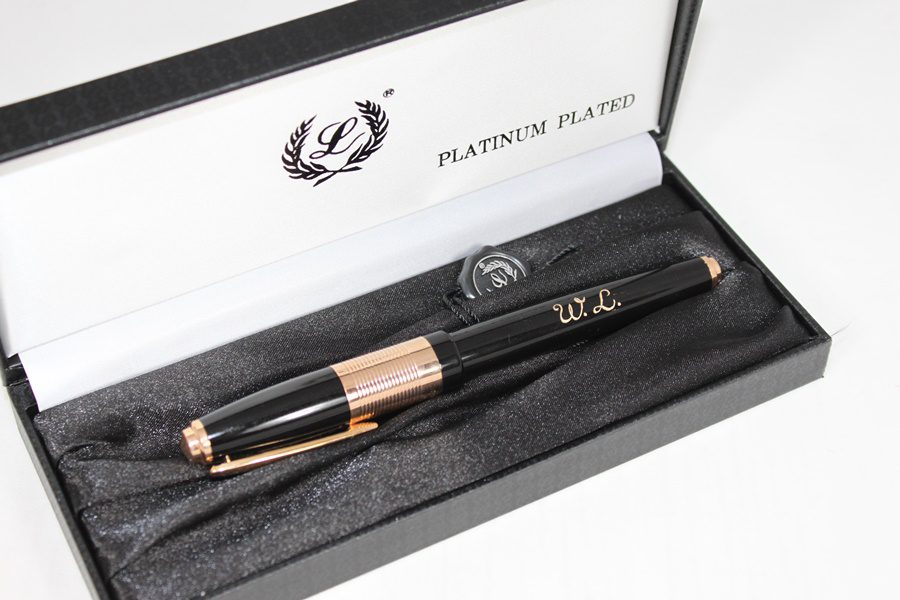 hand-engraved pens as a gift