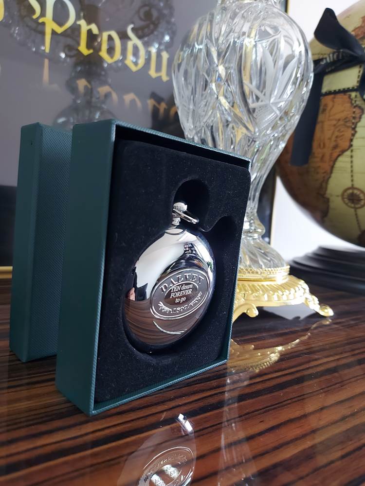 engraving on a gift compass