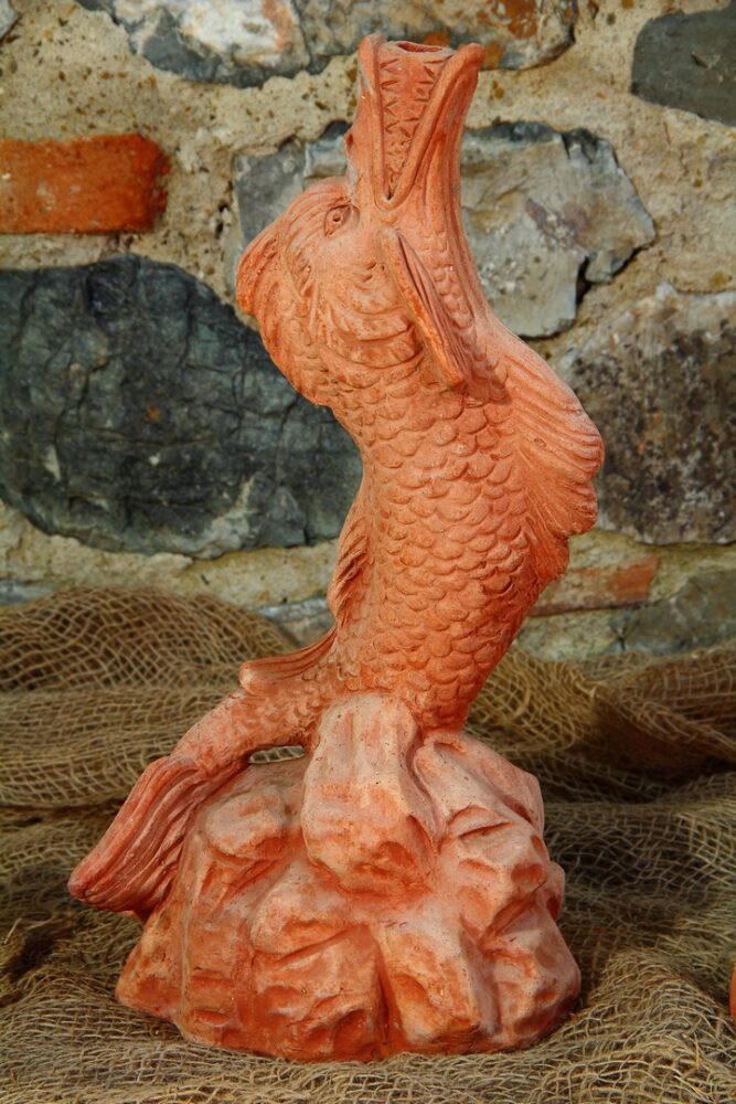 a fountain for a beautiful garden