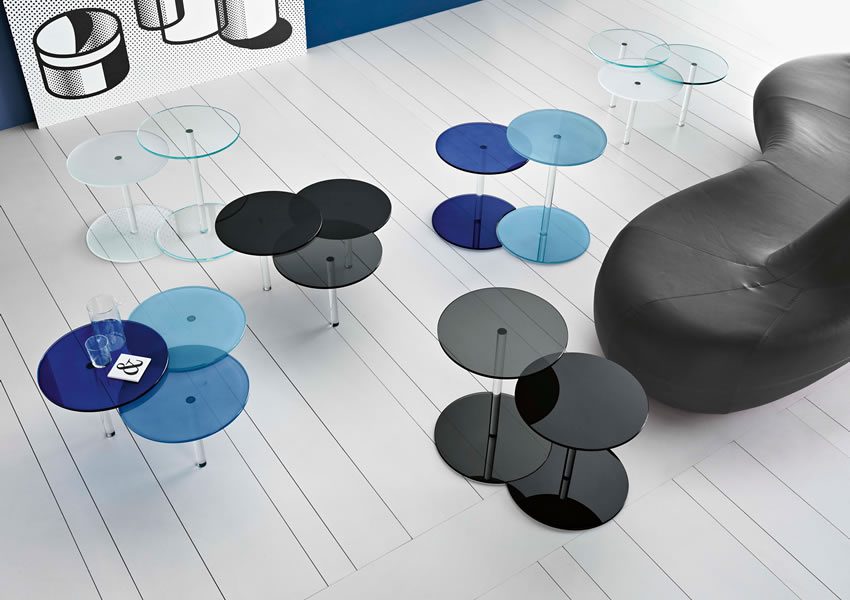 Tonelli glass tables