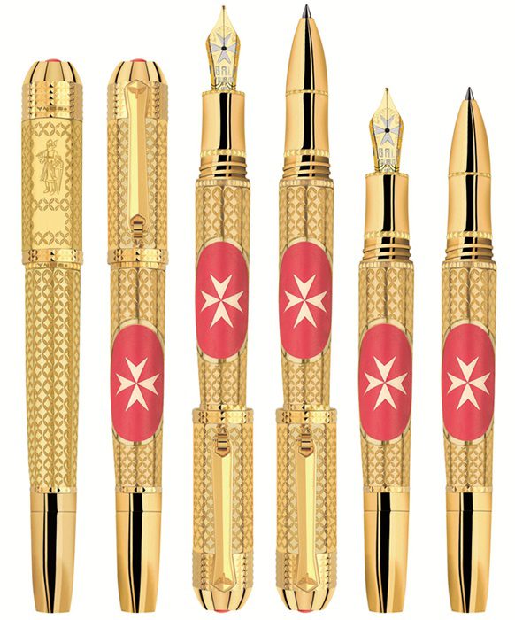 gold pens