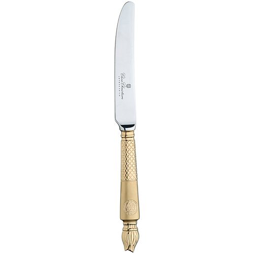 gold-plated knife