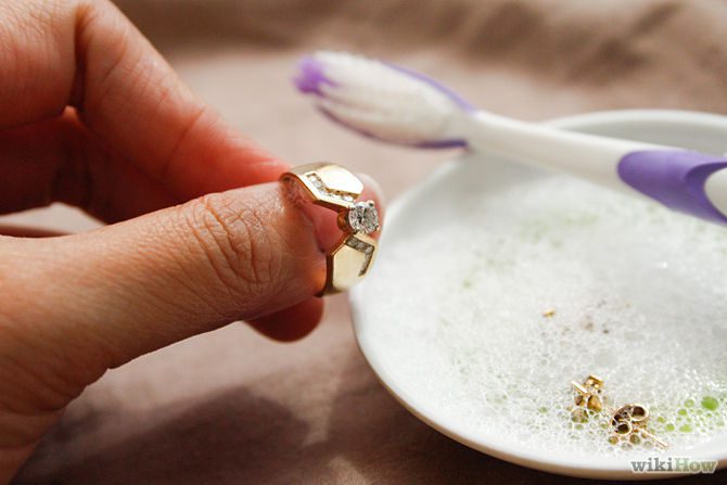 how to care for a diamond ring