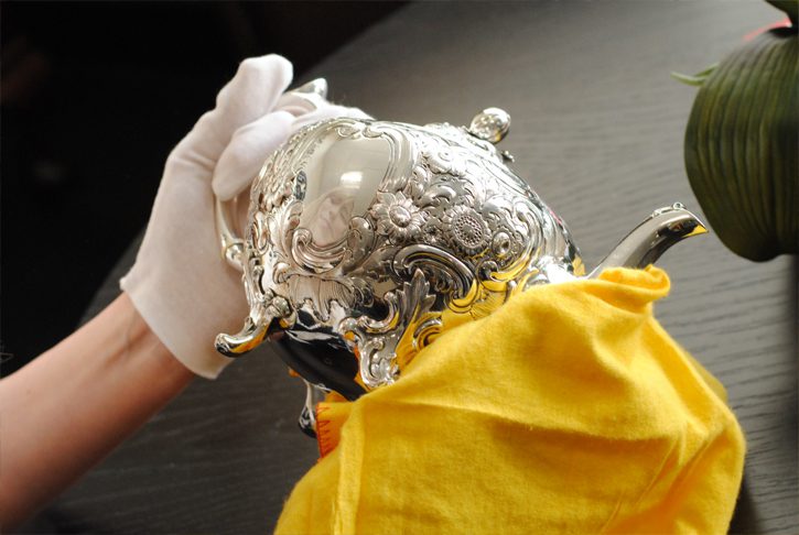 how to clean silver properly?