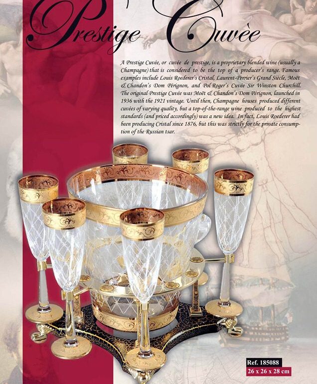 what do we serve champagne in