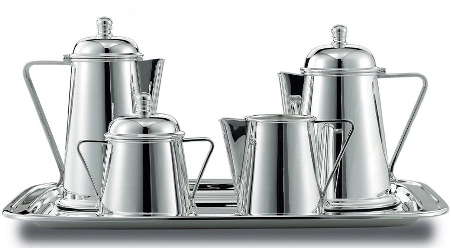 how and in what do we serve coffee