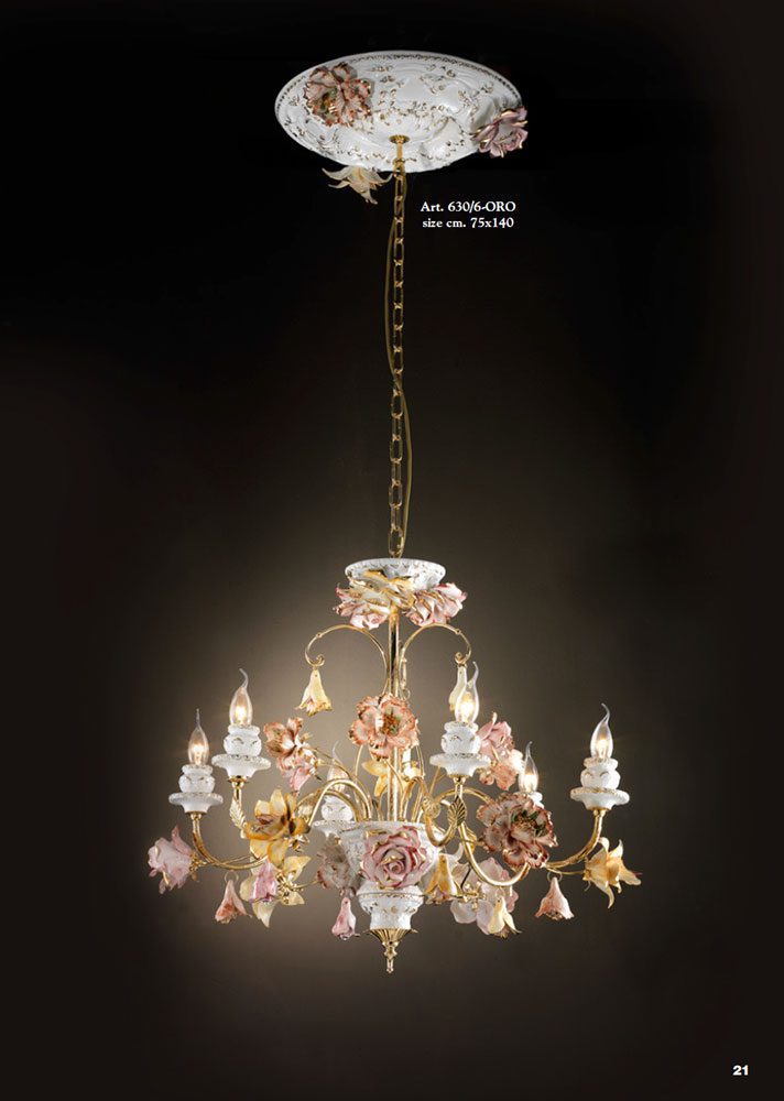 Italian living room chandeliers