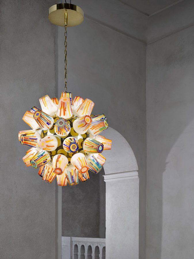 large avant-garde chandeliers