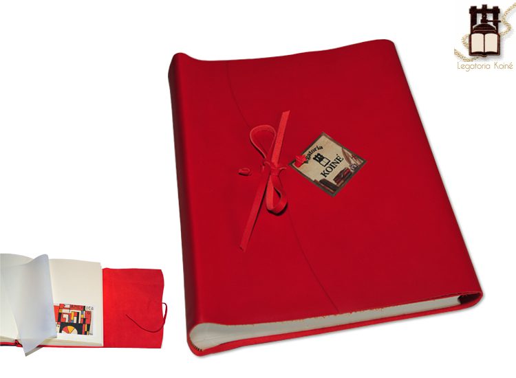 photo leather-bound album