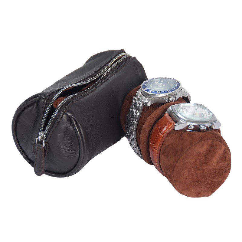 leather watch pouch