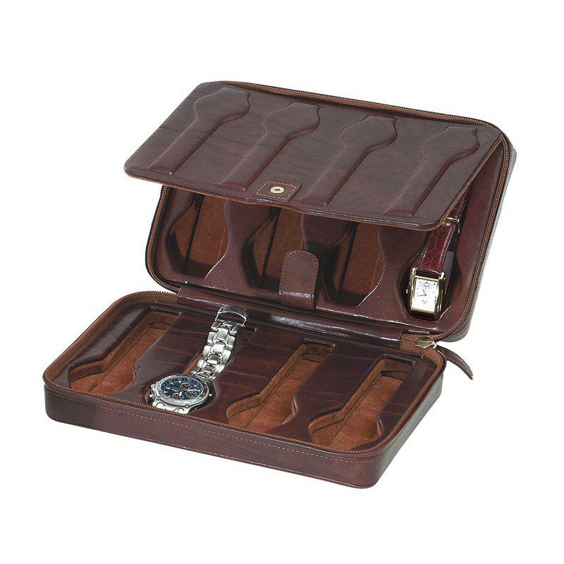 leather watch case