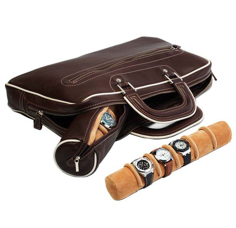 leather watch case