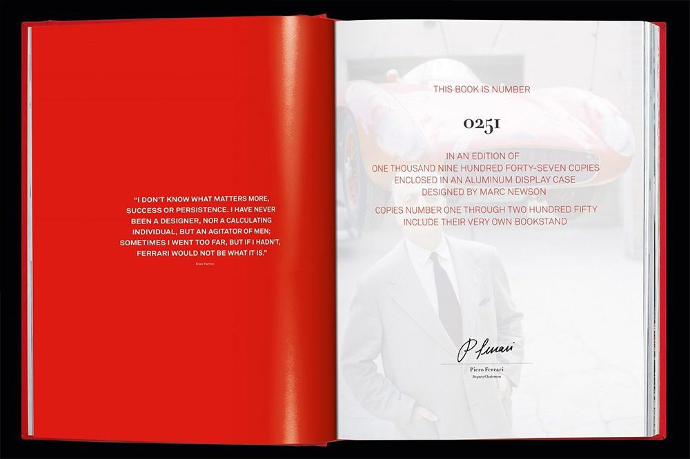 limited edition Ferrari books