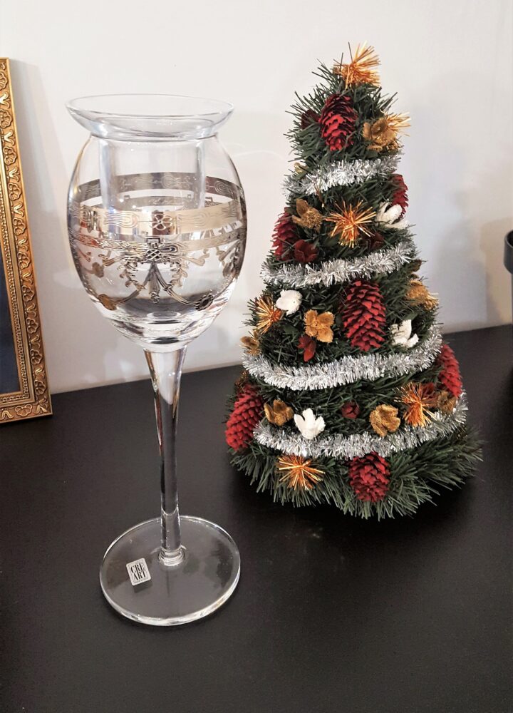 luxury Christmas tableware candle holder