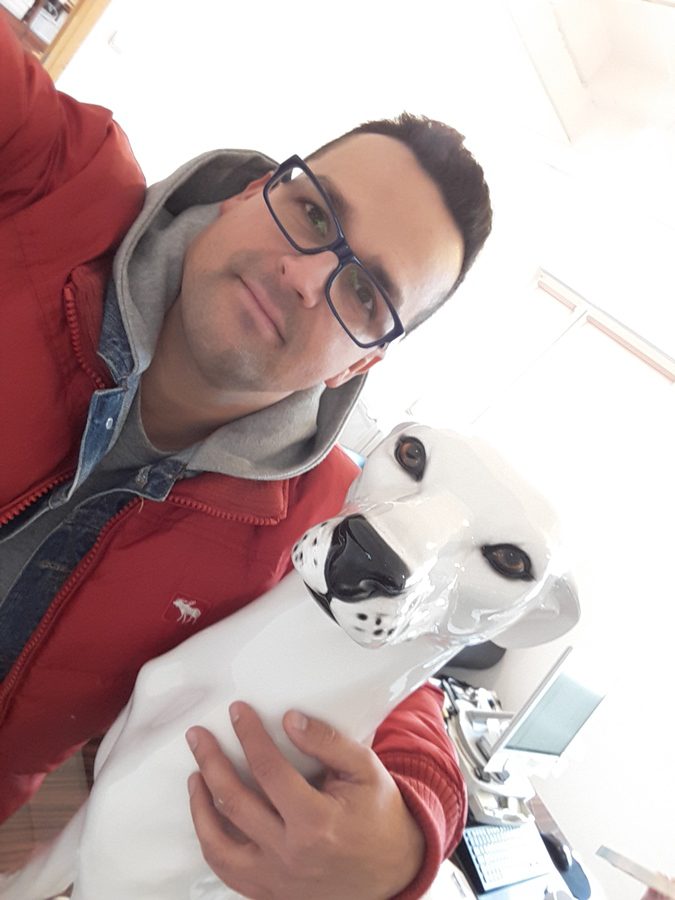 luxury decorative dogs