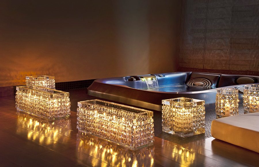 luxury dinner candle holders