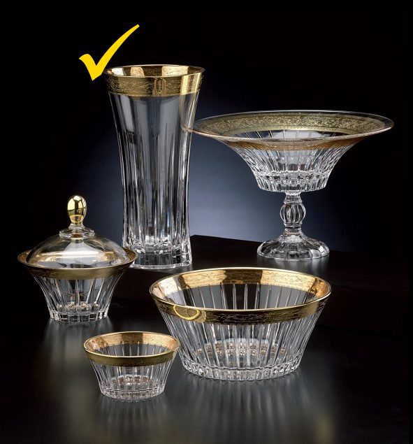 luxury glass vase store