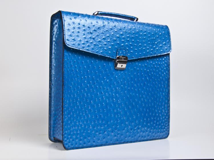 Exclusive men's leather briefcases