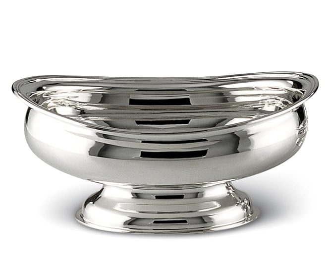 silver bowl