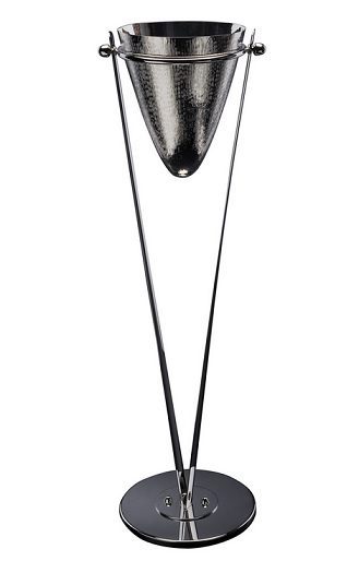 silver-plated alcohol bucket