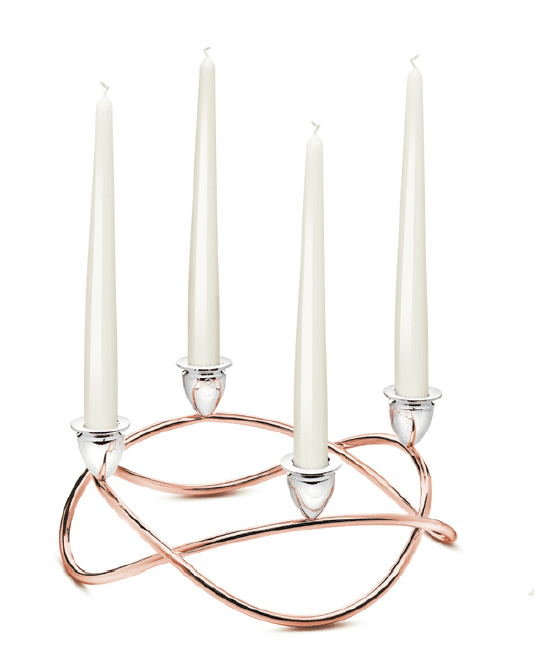 Christmas candle holders