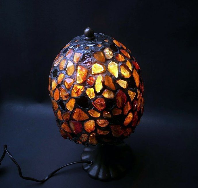 Tiffany-style night lamps