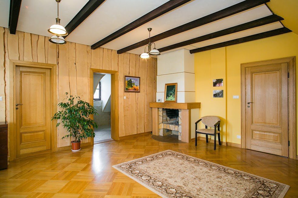 villa with a private pier on the lake for sale