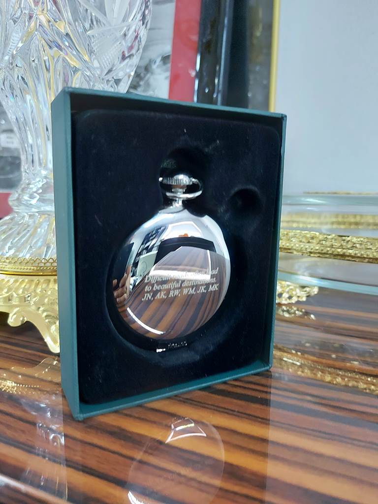 what engraving on the compass scaled