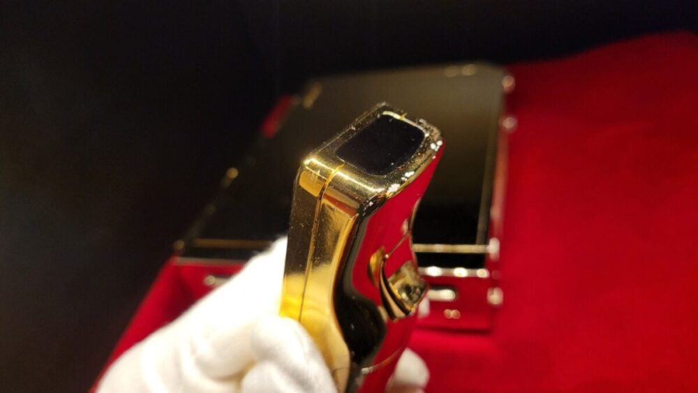 24-Karat Gold Console