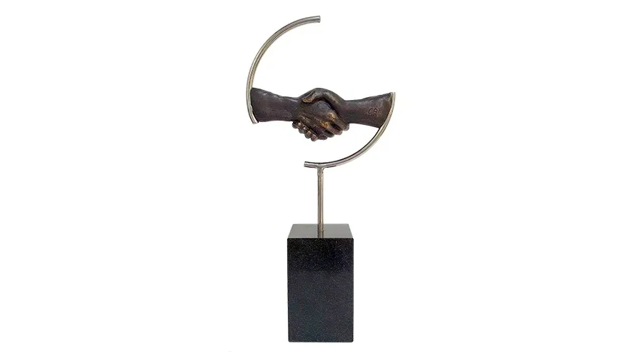 Bronze Statuette for the Company's 15th Anniversary