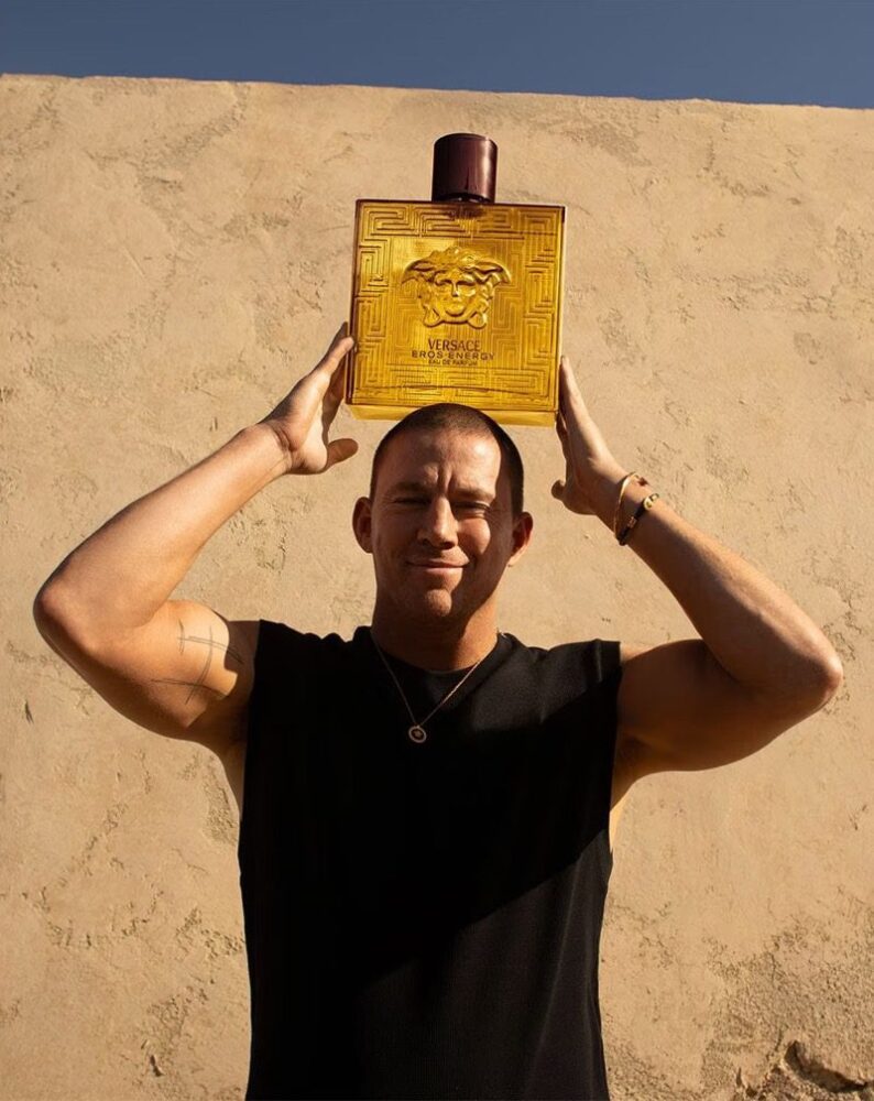 Channing Tatum And The Eros Fragrance By Versace