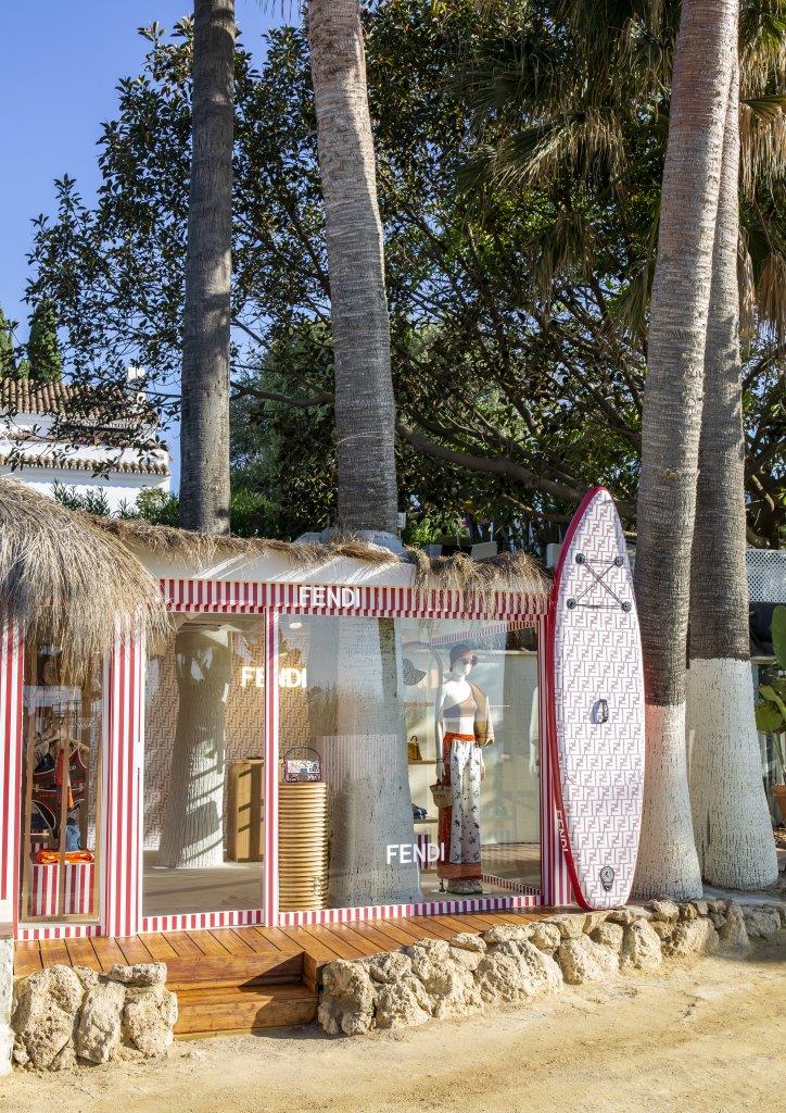 Fendi Beach Club as a Unique Initiative