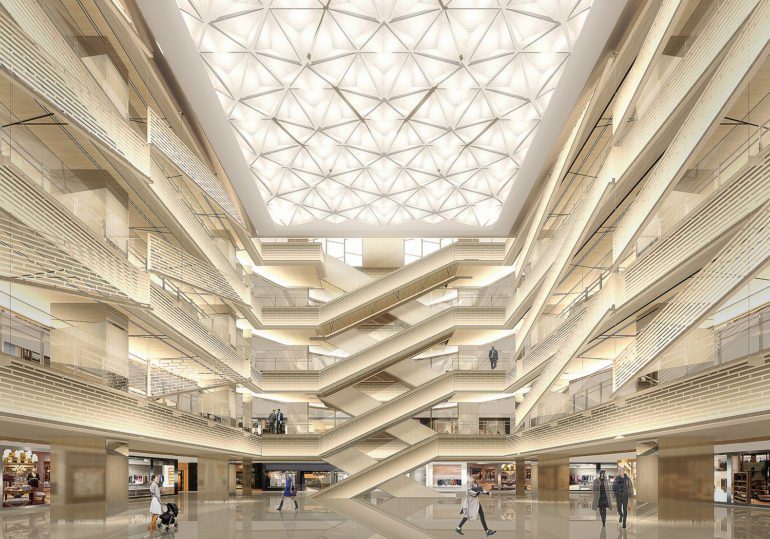 Ginza 6 Luxury Shopping Street in Tokyo