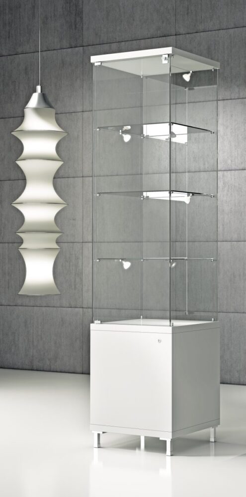 Glass Display Cases Are a Design Element