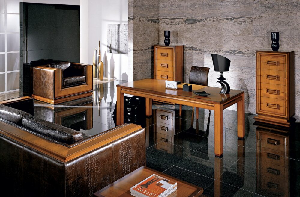 Home Office in Walnut