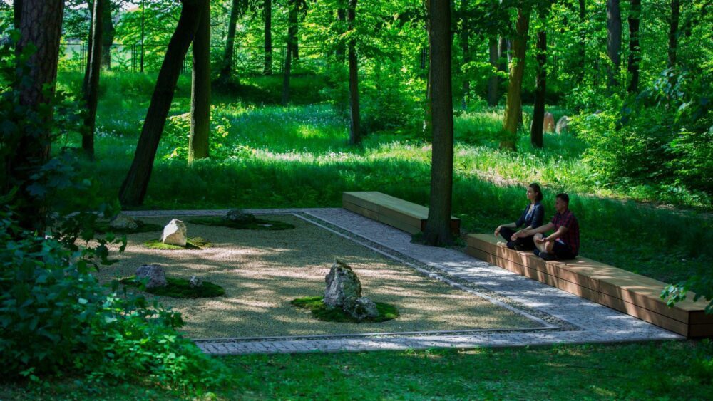 Manor House Hotel Zen Garden