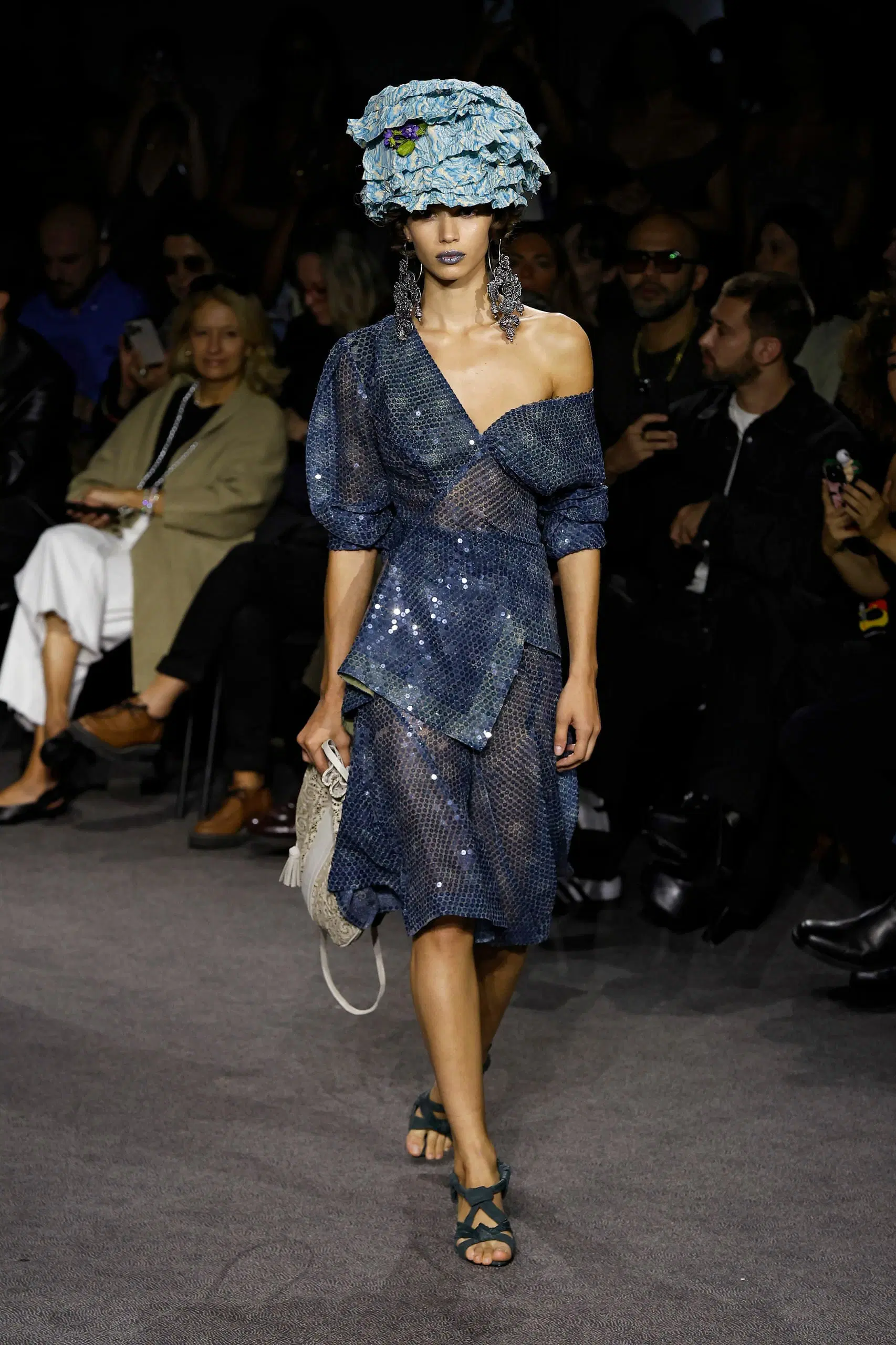 Lace, Ruffles and Feminine Flair Vivienne Westwood Spring 2024