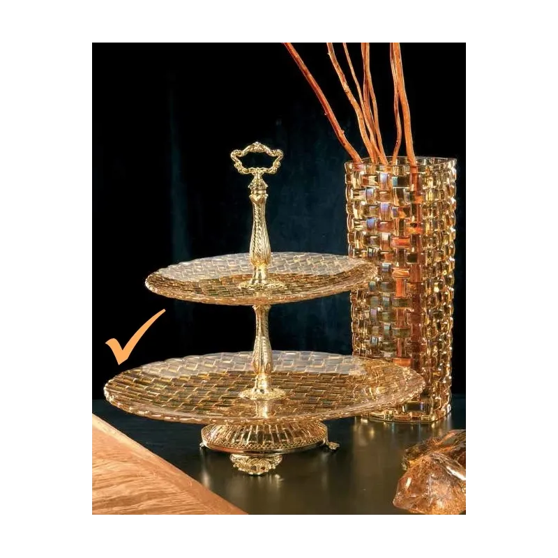 Luxurious Crystal Platter