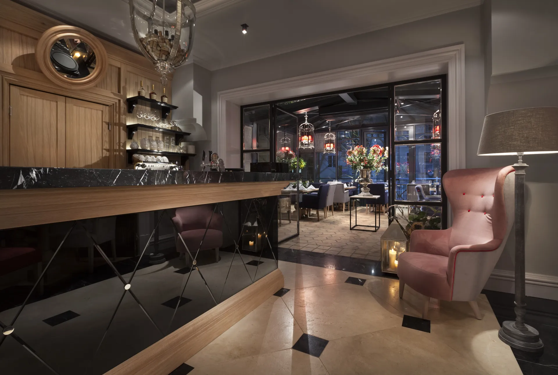 Luxury Spots in the Tricity Restaurant Interior