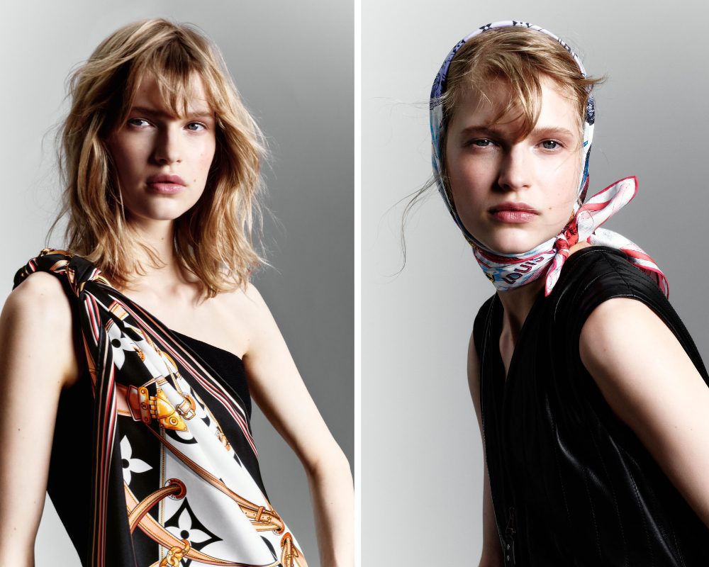 Luxury Scarves Are Back in Fashion