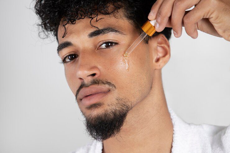 Man Doing His Skincare Routine 23 2149288062