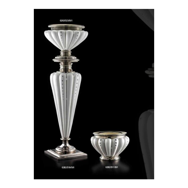 Mediterranean Style White Planters