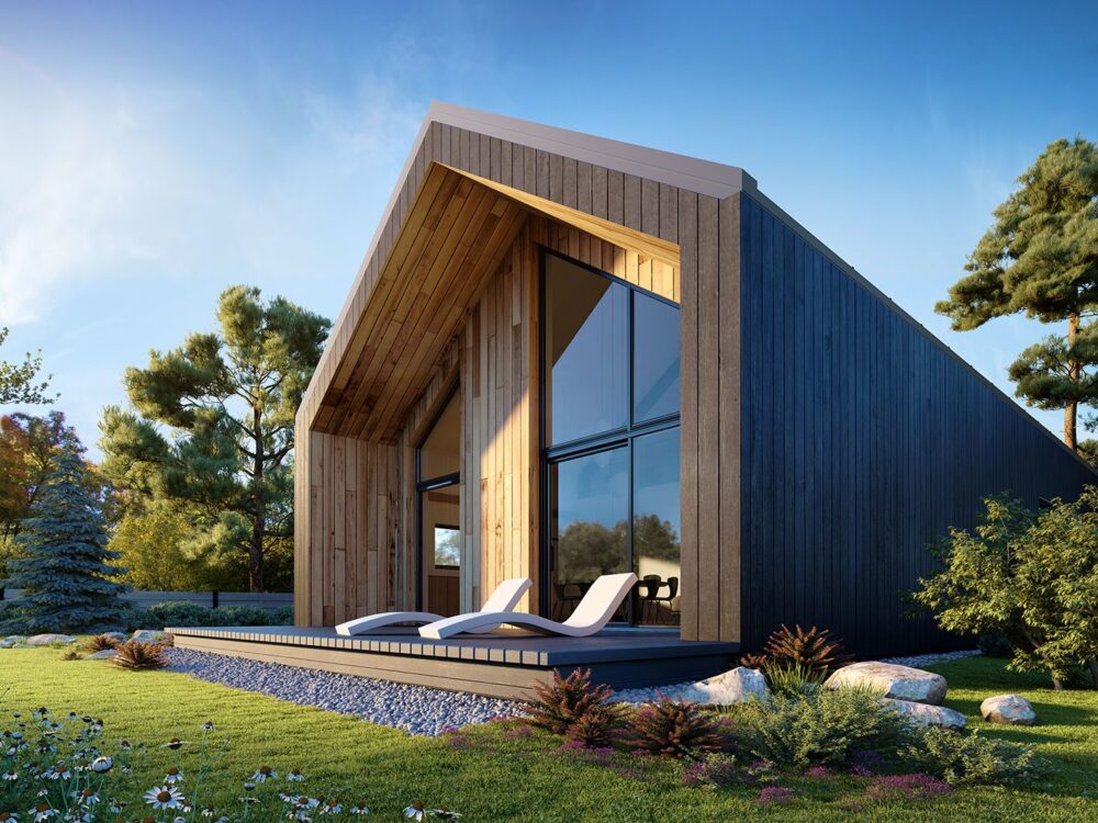 Minimalist Barn-Style House Design